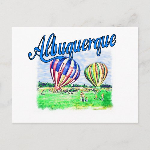 Albuquerque Balloons Postcard