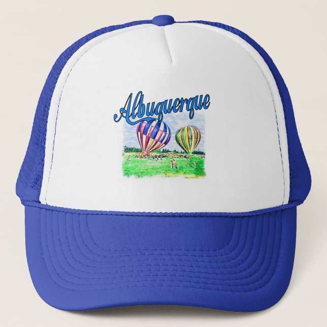 Albuquerque Balloons Trucker Hat (Front)