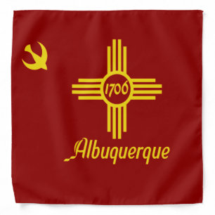 Albuquerque City flag Bandana