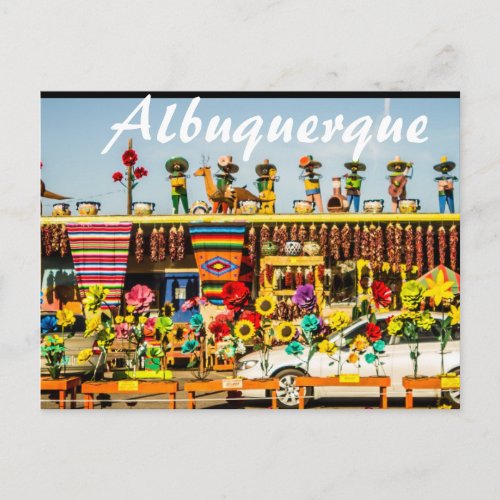 Albuquerque City in New Mexico Postcard