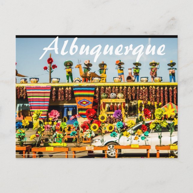 Albuquerque City in New Mexico Postcard (Front)