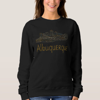 Albuquerque City New Mexico souvenir for men wome Sweatshirt