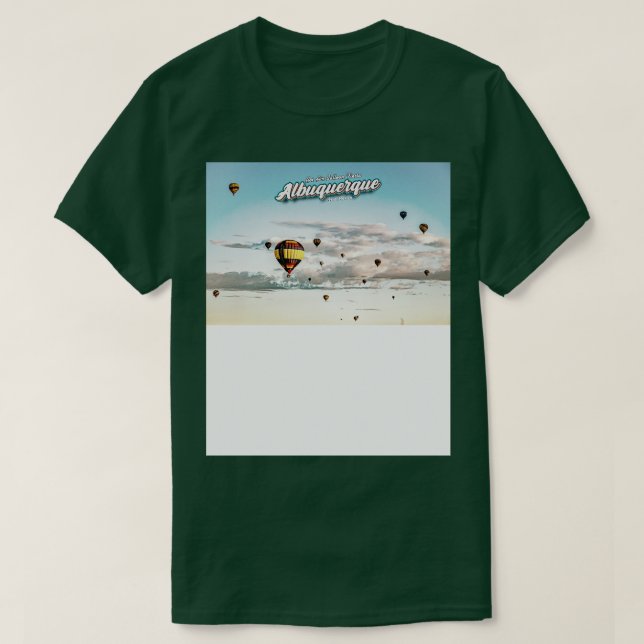 Albuquerque Hot Air Balloon   4 T-Shirt (Design Front)