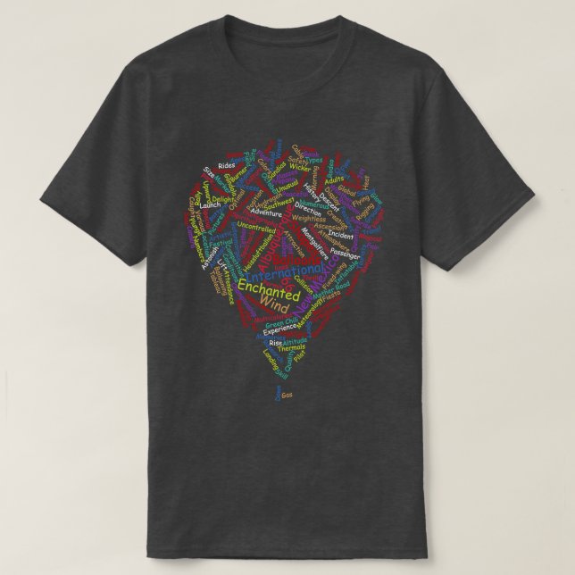 Albuquerque Hot Air Balloon Fiesta New Mexico Inte T-Shirt (Design Front)