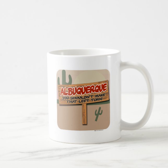 Albuquerque Left Coffee Mug (Right)