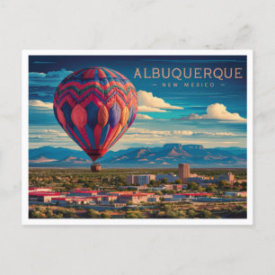 Albuquerque New Mexico a Hot Air Balloons Postcard