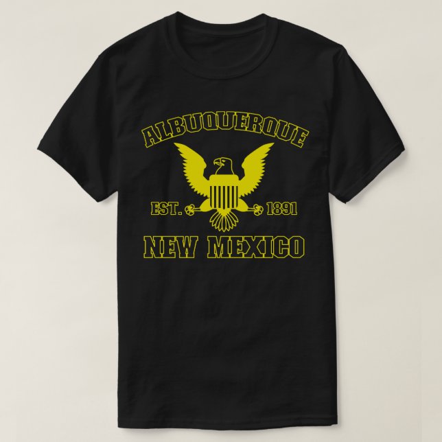 Albuquerque New Mexico Albuquerque NM T-Shirt (Design Front)