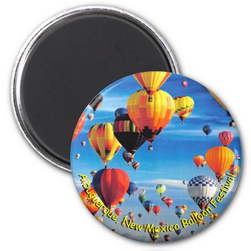 Albuquerque New Mexico Balloon Festival Magnet