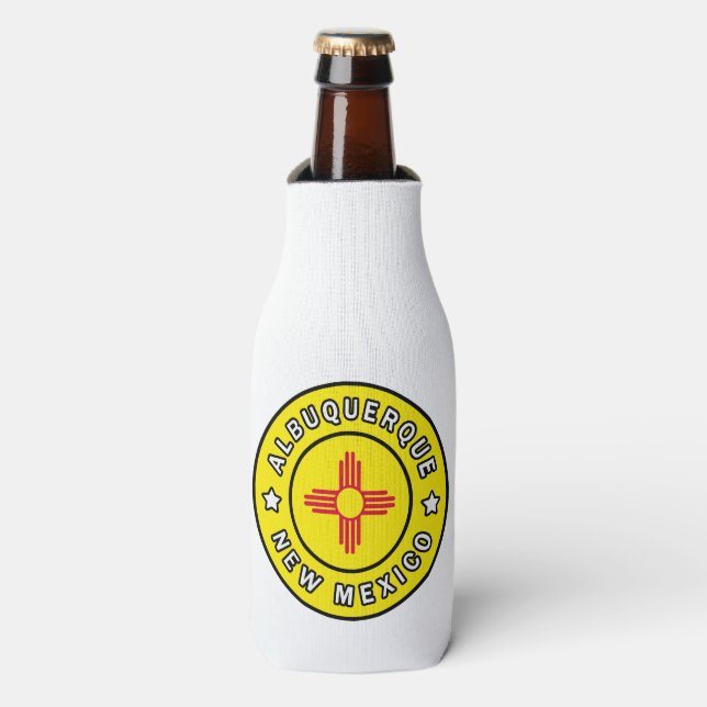 Albuquerque New Mexico Bottle Cooler (Bottle Front)