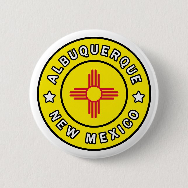 Albuquerque New Mexico Button (Front)
