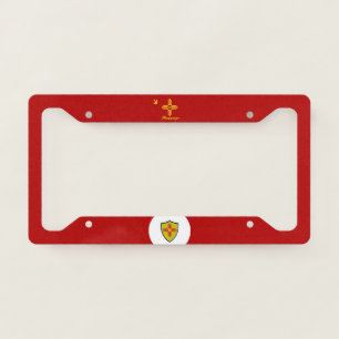Albuquerque (New Mexico) city flag  License Plate Frame