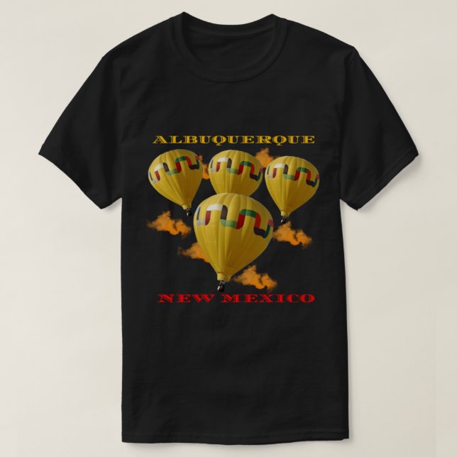 Albuquerque New Mexico Hot Air Balloon Fiesta      T-Shirt (Design Front)