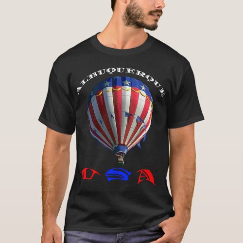 Albuquerque New Mexico Hot Air Balloon Fiesta    T_Shirt