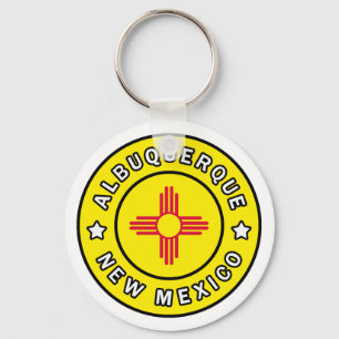 Albuquerque New Mexico Keychain
