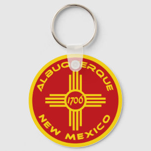 Albuquerque New Mexico Keychain