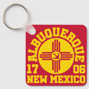 Albuquerque,New Mexico Keychain