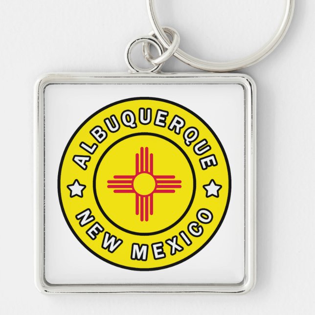 Albuquerque New Mexico Keychain (Front)