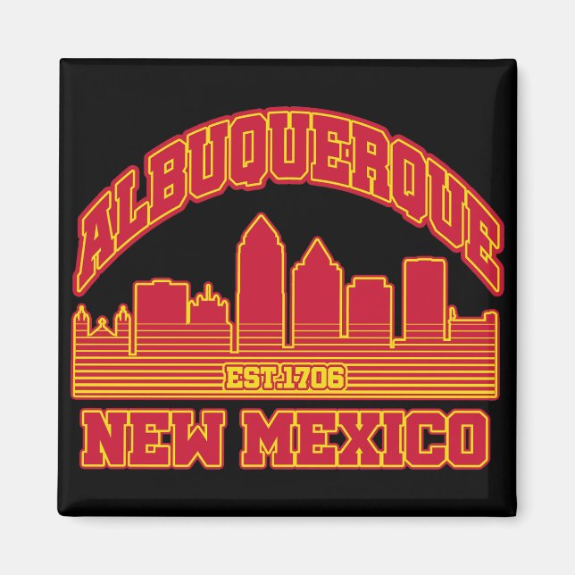 Albuquerque,New Mexico Magnet (Front)