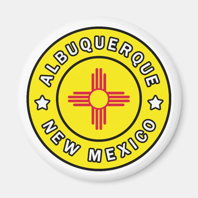 Albuquerque New Mexico Magnet (Front)
