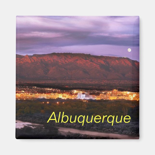 Albuquerque new mexico magnet (Front)