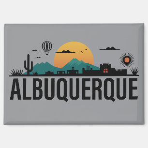 Albuquerque New Mexico Magnet