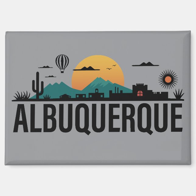 Albuquerque New Mexico Magnet (Front)
