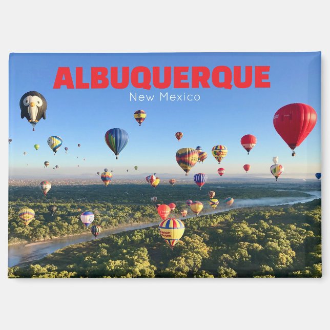 Albuquerque New Mexico Magnet Balloon Festival (Front)
