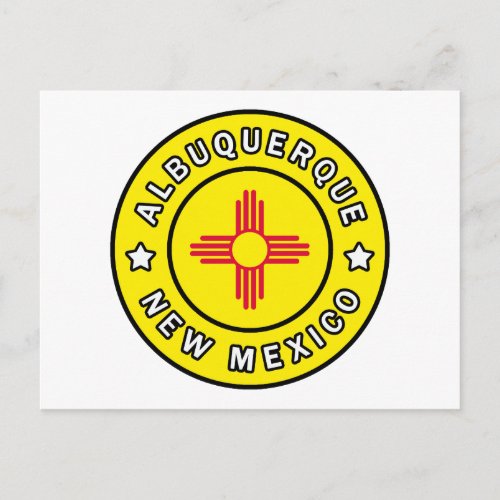 Albuquerque New Mexico Postcard