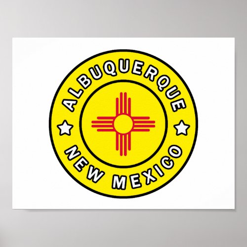 Albuquerque New Mexico Poster
