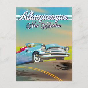 Albuquerque New Mexico travel poster Postcard