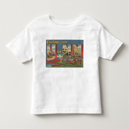 Albuquerque New Mexico _ University of NM Toddler T_shirt