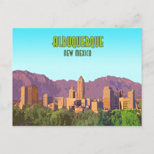 Albuquerque New Mexico Vintage Postcard