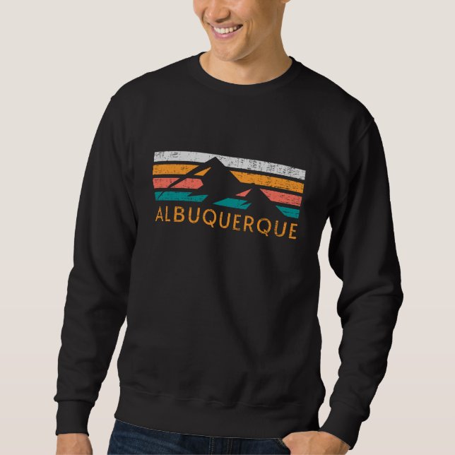 Albuquerque Retro  Sweatshirt (Front)