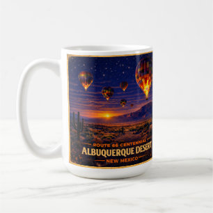 Albuquerque Route 66 Desert Coffee Gift Style Mug