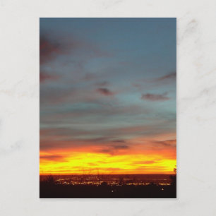 Albuquerque Sunset Postcard