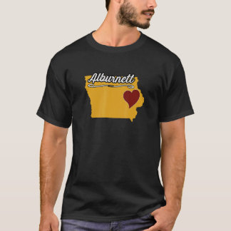 ALBURNETT IOWA IA USA Cute Souvenir Merch US City T-Shirt