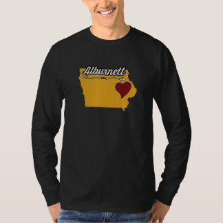ALBURNETT IOWA IA USA Cute Souvenir Merch US City T-Shirt