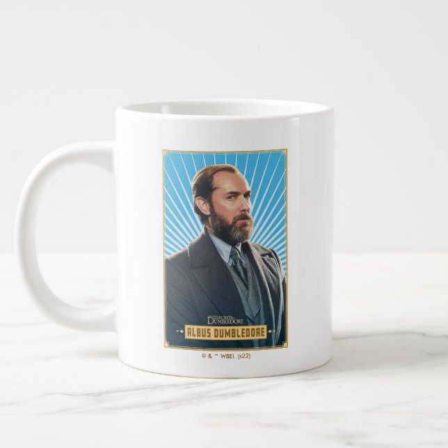 Albus Dumbledore Character Graphic Giant Coffee Mug (Left)