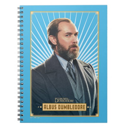 Albus Dumbledore Character Graphic Notebook