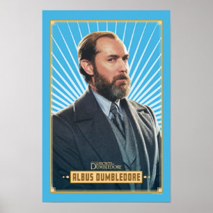 Albus Dumbledore Character Graphic Poster