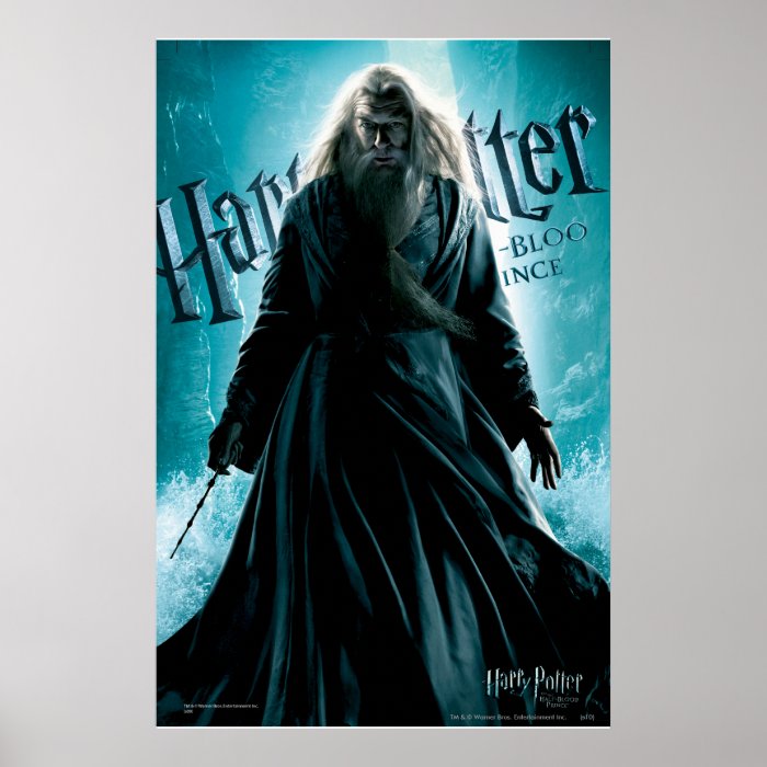 Albus Dumbledore HPE6 1 Posters