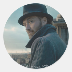 Albus Dumbledore Photo Classic Round Sticker