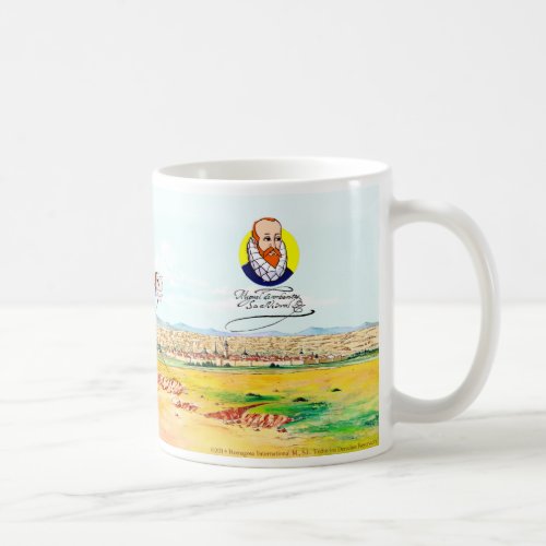 Alcal de Henares _ Cervantes  D Quijote Coffee Mug