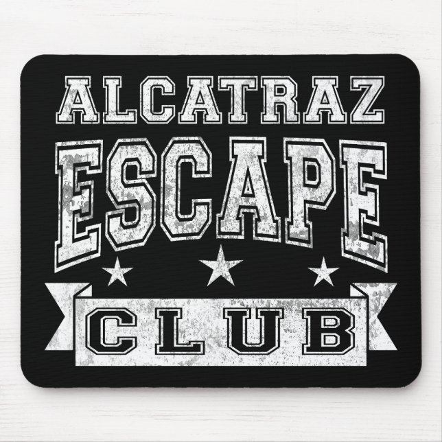 Alcatraz Escape Club Mouse Pad (Front)