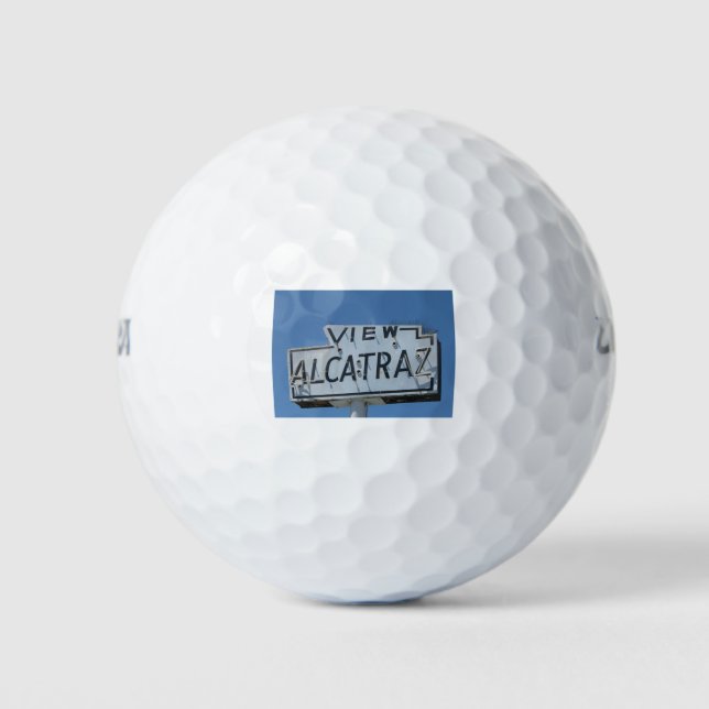 Alcatraz Golf Balls (Front)
