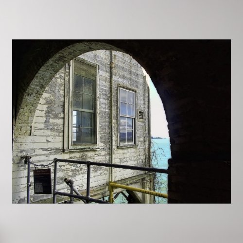 ALCATRAZ GUARD HOUSE POSTER