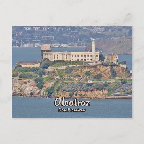 Alcatraz Island Postcard