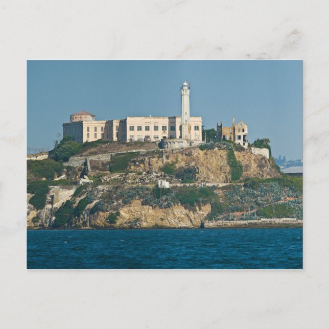 Alcatraz Island Prison San Francisco Bay Postcard (Front)