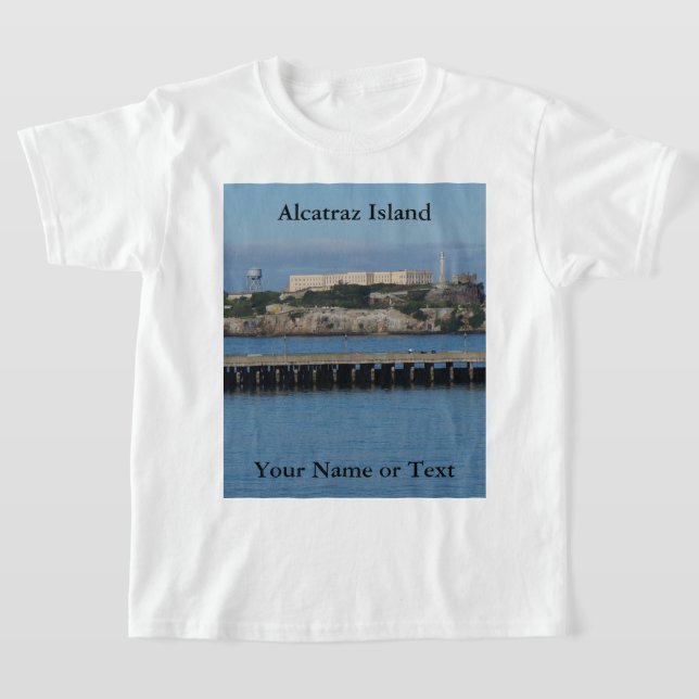 Alcatraz Island – San Francisco #6 T-shirt (Laydown)