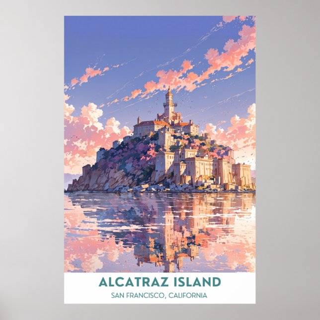 Alcatraz Island - San Francisco, California Poster (Front)